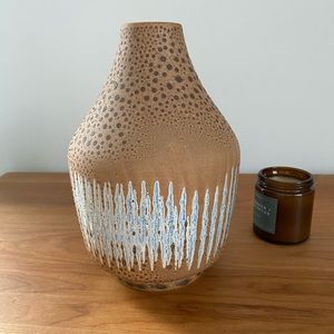 Crate & Barrel terracotta vase